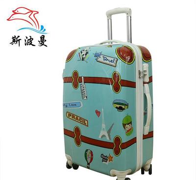 斯波曼卡通拉桿箱萬(wàn)向輪行李箱密碼箱登機(jī)箱托運(yùn)箱 一件代發(fā)